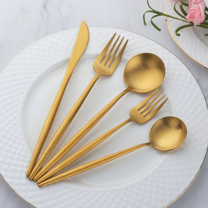 European Minimalist Flatware Set