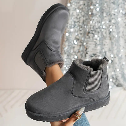 Valencia Plush Lined  Ankle Boots