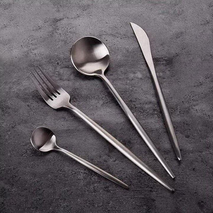 European Minimalist Flatware Set