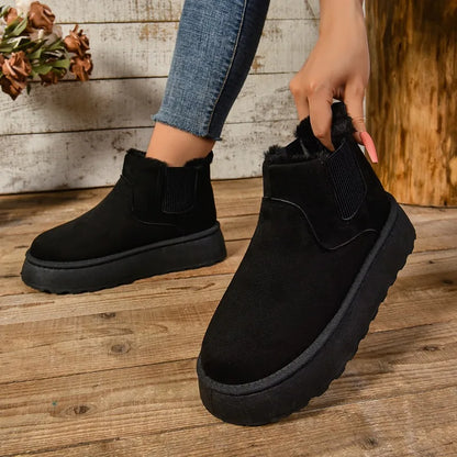 Valencia Plush Lined  Ankle Boots