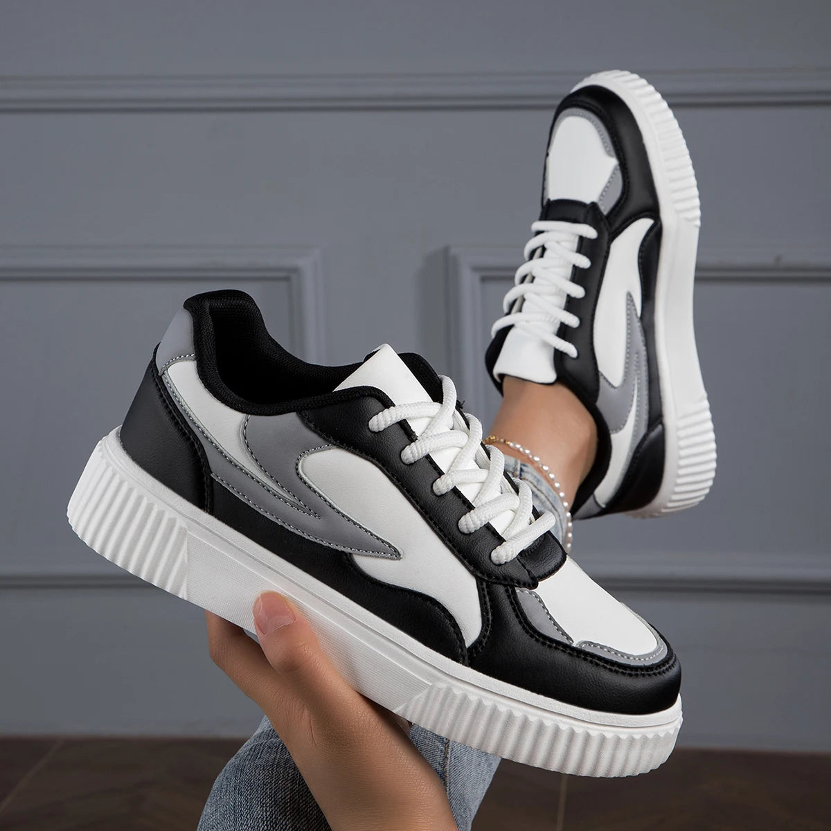 Dolce Color Block Sneakers