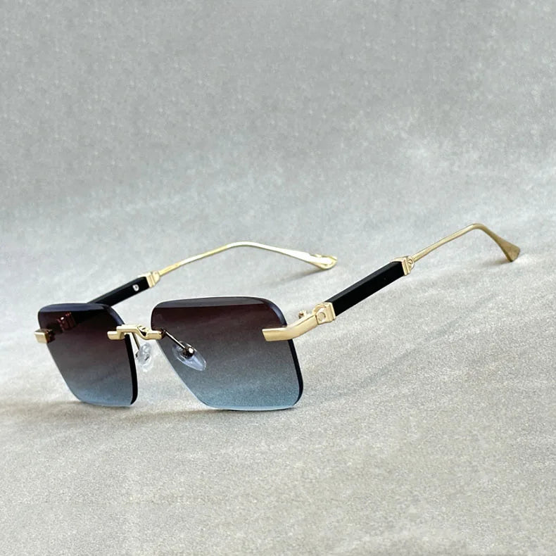 Ocean Drive Rimless Sunglasses