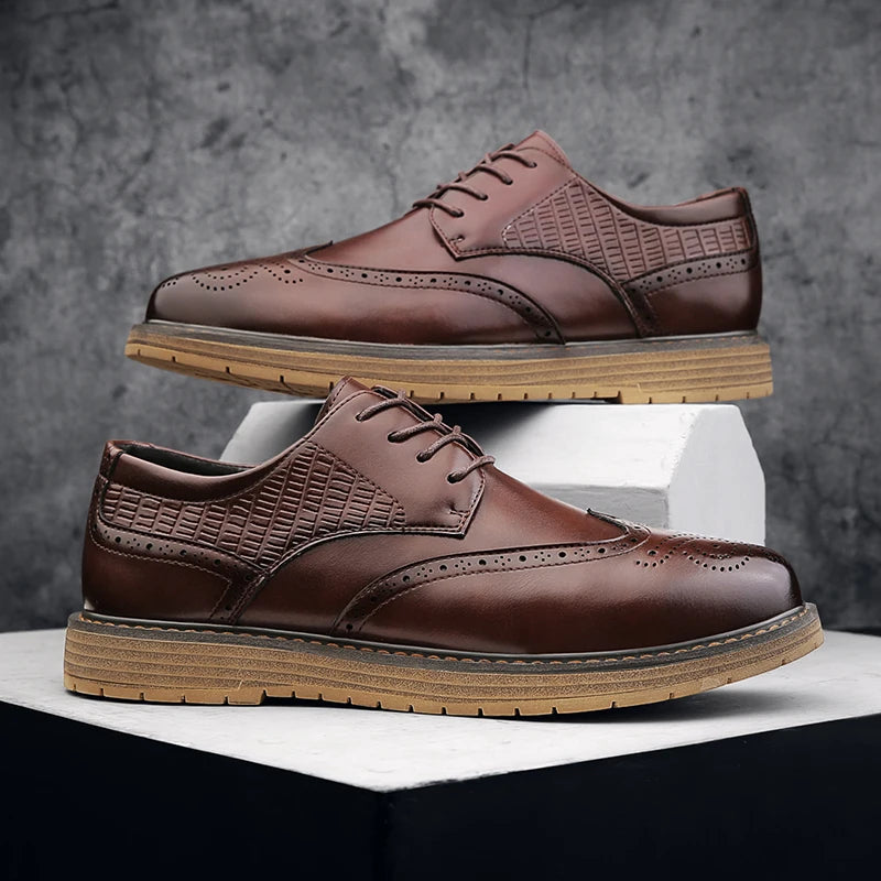 Santucci Oxford Genuine Leather Shoes