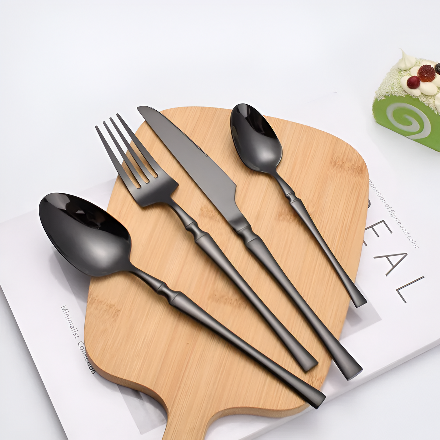 Minimalist Black Flatware Set