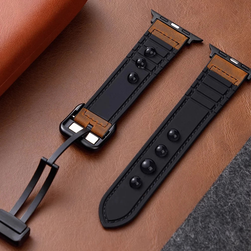 Leather Apple Watch Band