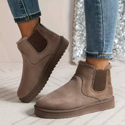 Valencia Plush Lined  Ankle Boots